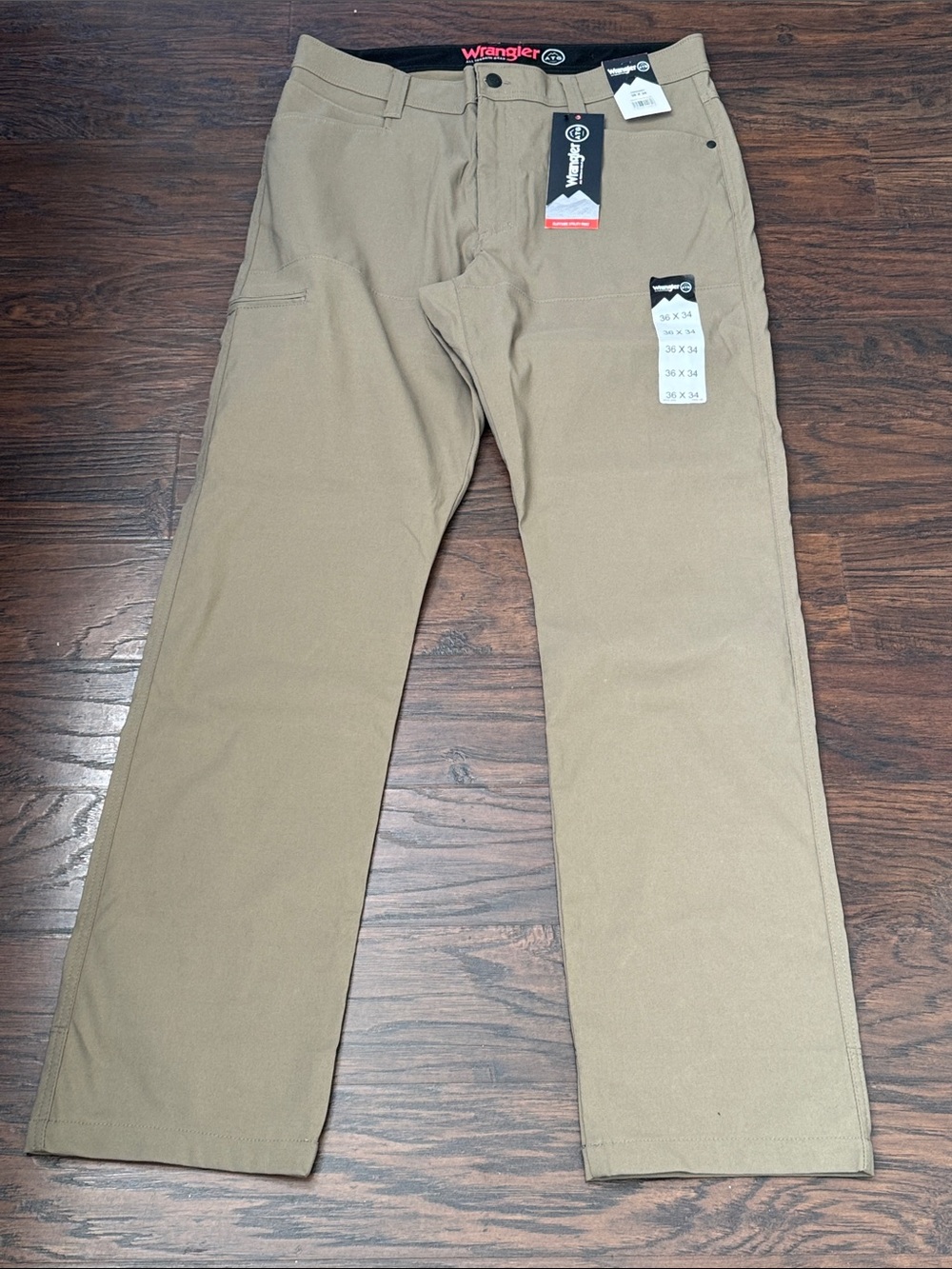 Wrangler Khaki/Tan All Terrain Gear Chinos